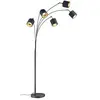 Image de Rl lampadaire TOMMY - Noir doré