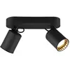 Image de Trio Spot double intérieur LED GU10 - Noir