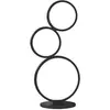 Image de Trio lampe à poser Rondo - Noir