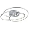 Image de Trio Gale Semi-Plafonnier LED Moderne 38,5W - Nickel Mat