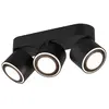 Image de Lumiere Spot LED 3 lampes - Noir