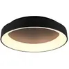 Image de Lumiere Semi Plafonnier LED Moderne - Noir Mat