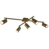 Image de Lustre moderne MARLEY doré Trio 5xGU10 dimmable IP20