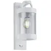 Image de Applique extérieure SAMBESI capteur blanc E27 IP44 Trio