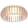 Image de Lumiere plafonnier rond bois clair - LED