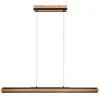 Image de Trio Suspension LED Deacon - Bois clair