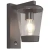 Image de Applique ext. Cavado anthracite capteur E27 IP44 Trio