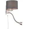 Image de Lumiere Applique murale Trio Hotel - Gris