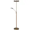 Image de Lampadaire LED Franklin doré CCT dimmable Trio 181cm