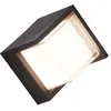 Image de Applique extérieure RL PUNO noire LED 8W 3000K IP54
