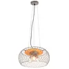 Image de Trio Lustre Tamil métal - Argent