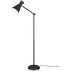 Image de Lampadaire ENZO noir métal E27 150 cm RL grue design
