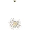 Image de Suspension GLORIA laiton/blanc métal Ø52 E27 gradable