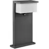 Image de Borne LED extérieure NESTOS détecteur anthracite Trio