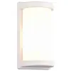 Image de Applique murale extérieure Puelo blanc E27 IP44 alu RL