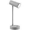 Image de Lampe de bureau LENNY grise LED sans fil USB?C tactile