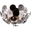 Image de Plafonnier Discalgo Trio chrome pissenlit 3xE14 54cm