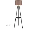 Image de Trio lighting Lampadaire trépied - Noir