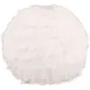 Image de Lampe de table boule peluche blanche 30cm E14 Furry RL