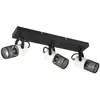 Image de Trio Spot plafonnier Tosh - Noir