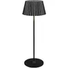 Image de Lampe extérieure noire rechargeable LED 2W Suarez RL