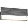 Image de Applique murale extérieure LED anthracite double faisceau 10W 3000K IP44