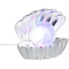 Image de Trio Lampe à poser décorative coquillage - Argent