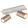 Image de Trio Marley spot 2 lampes - Marron