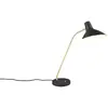 Image de Lampe de bureau noire, bras laiton, E27 10W Traveller
