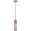 Image de Suspension moderne brune spirale Stream GU10 10W Trio