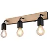 Image de Trio Applique murale salle de bain - Bois clair