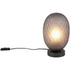 Image de Trio Lampe de table Facette - Noir fumé