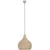 Image de Suspension boh?me beige en jute 54 cm, abat-jour naturel, 1xE27, intérieur moderne
