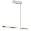 Image de Suspension LED moderne EMERSON Trio gris aluminium, CCT 22W dimmable, 95 cm