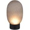 Image de Trio Lampe de chevet LED - Noir fumé