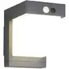 Image de Applique murale extérieure LED solaire hybride noire 5,5 W Colombo RL