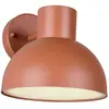 Image de Applique murale extérieure industrielle abricot, dôme, E27 10 W, IP44
