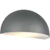Image de Applique murale extérieure anthracite demi-ronde minimaliste E27 10W MAAS