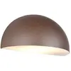 Image de Applique murale extérieure rouille demi-cylindrique E27 10W MAAS Trio