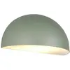 Image de Applique murale extérieure minimaliste verte demi-cercle 1xE27 10W IP44