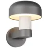 Image de Applique murale extérieure moderne grise effet béton E27 IP54 10 W