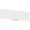 Image de Applique murale LED blanche rectangulaire USB-C, télécommande, lumière haut-bas dimmable