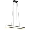 Image de Suspension LED moderne noire rectangulaire 27W 3000K CAMINO