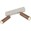 Image de Trio Spot LED Ambala - Marron