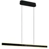 Image de Suspension LED moderne noire barre horizontale ARCOLA Trio 35W lumi?re haut-bas