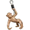Image de Rl Lampe à poser singe déco - Or
