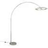 Image de Trio lampadaire LED arc - Argent