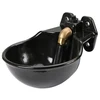 Image de Abreuvoir palette émaillé raccord 1/2" Kerbl G51 Noir 1,7 l 221851