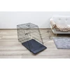 Image de Cage de transport pour chien 2 portes Kerbl Noir 76x54x64 cm 81367