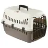 Image de Kerbl Caisse de transport pour chien Expedition - 48 x 32 x 32 cm - crème et taupe